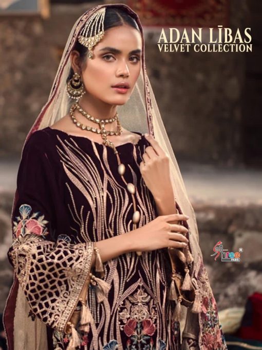 Shree Fabs Adan Libas Velvet Collection Salwar Suit Wholesale Catalog 6 Pcs 2 510x680 - Shree Fabs Adan Libas Velvet Collection Salwar Suit Wholesale Catalog 6 Pcs