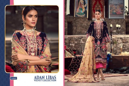 Shree Fabs Adan Libas Velvet Collection Salwar Suit Wholesale Catalog 6 Pcs 4 510x340 - Shree Fabs Adan Libas Velvet Collection Salwar Suit Wholesale Catalog 6 Pcs