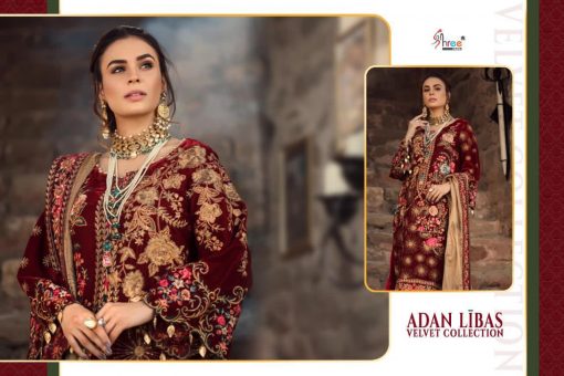 Shree Fabs Adan Libas Velvet Collection Salwar Suit Wholesale Catalog 6 Pcs 9 510x340 - Shree Fabs Adan Libas Velvet Collection Salwar Suit Wholesale Catalog 6 Pcs