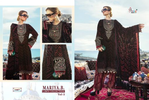 Shree Fabs Mariya B Lawn Collection Vol 5 Salwar Suit Wholesale Catalog 8 Pcs 4 510x342 - Shree Fabs Mariya B Lawn Collection Vol 5 Salwar Suit Wholesale Catalog 8 Pcs