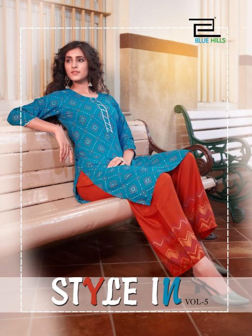 Blue Hills Style In Vol 5 Kurti with Palazzo Wholesale Catalog 10 Pcs 11 510x680 - Blue Hills Style In Vol 5 Kurti with Palazzo Wholesale Catalog 10 Pcs