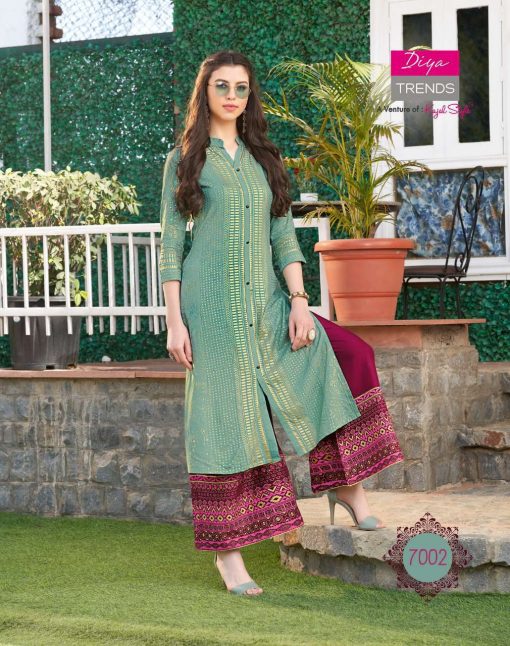 Diya Trends Bibas Vol 7 by Kajal Style Kurti with Palazzo Pant Wholesale Catalog 14 Pcs 7 510x646 - Diya Trends Biba’s Vol 7 by Kajal Style Kurti with Palazzo Pant Wholesale Catalog 14 Pcs