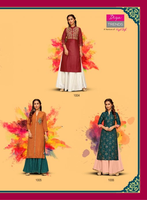 Diya Trends Fashion Mania Vol 1 by Kajal Style Kurti Wholesale Catalog 6 Pcs 8 510x692 - Diya Trends Fashion Mania Vol 1 by Kajal Style Kurti Wholesale Catalog 6 Pcs