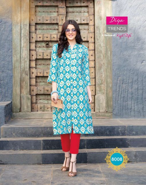 Diya Trends Gardencity Vol 8 by Kajal Style Kurti Wholesale Catalog 20 Pcs 8 510x646 - Diya Trends Gardencity Vol 8 by Kajal Style Kurti Wholesale Catalog 19 Pcs