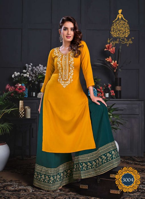 Kajal Style Fashion Galaxy Vol 3 Kurti with Palazzo Sharara Wholesale Catalog 6 Pcs 6 510x698 - Kajal Style Fashion Galaxy Vol 3 Kurti with Palazzo Sharara Wholesale Catalog 6 Pcs
