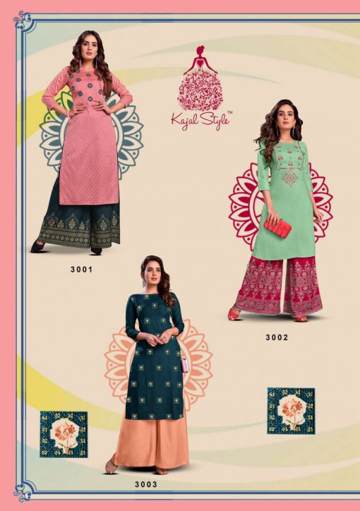 Kajal Style Fashion Galaxy Vol 3 Kurti with Palazzo Sharara Wholesale Catalog 6 Pcs 9 510x724 - Kajal Style Fashion Galaxy Vol 3 Kurti with Palazzo Sharara Wholesale Catalog 6 Pcs
