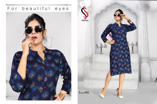 Kareena Vol 5 Kurti Wholesale Catalog 8 Pcs 6 510x340 - Kareena Vol 5 Kurti Wholesale Catalog 8 Pcs