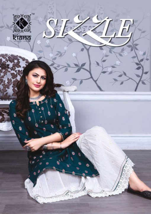 Kiana Sizzle Kurti with Sharara Wholesale Catalog 8 Pcs 1 510x725 - Kiana Sizzle Kurti with Sharara Wholesale Catalog 8 Pcs