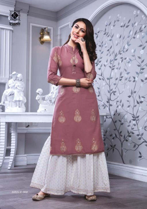 Kiana Sizzle Kurti with Sharara Wholesale Catalog 8 Pcs 11 510x725 - Kiana Sizzle Kurti with Sharara Wholesale Catalog 8 Pcs