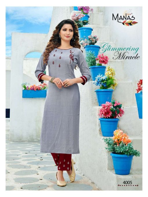 Manas Beele Kurti with Pant Wholesale Catalog 8 Pcs 6 510x680 - Manas Beele Kurti with Pant Wholesale Catalog 8 Pcs