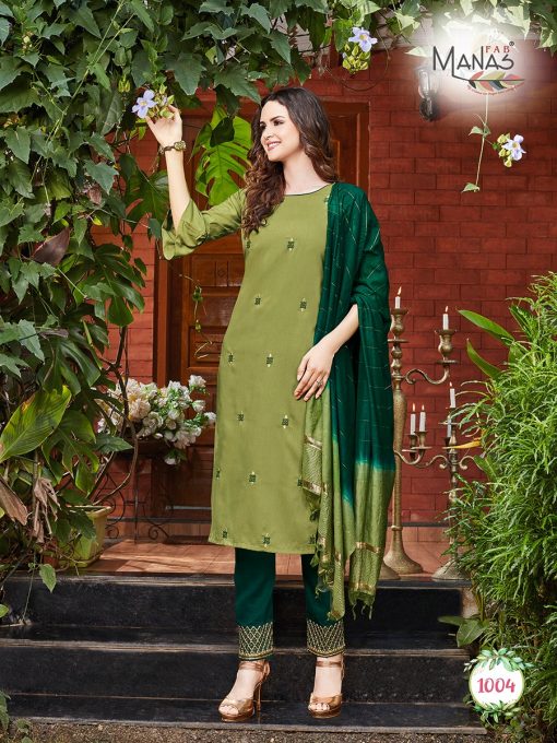 Manas Delight Kurti with Dupatta Bottom Wholesale Catalog 6 Pcs 9 510x680 - Manas Delight Kurti with Dupatta Bottom Wholesale Catalog 6 Pcs