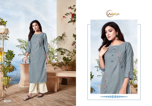 Manya Classic Kurti Wholesale Catalog 6 Pcs 5 510x357 - Manya Classic Kurti Wholesale Catalog 6 Pcs