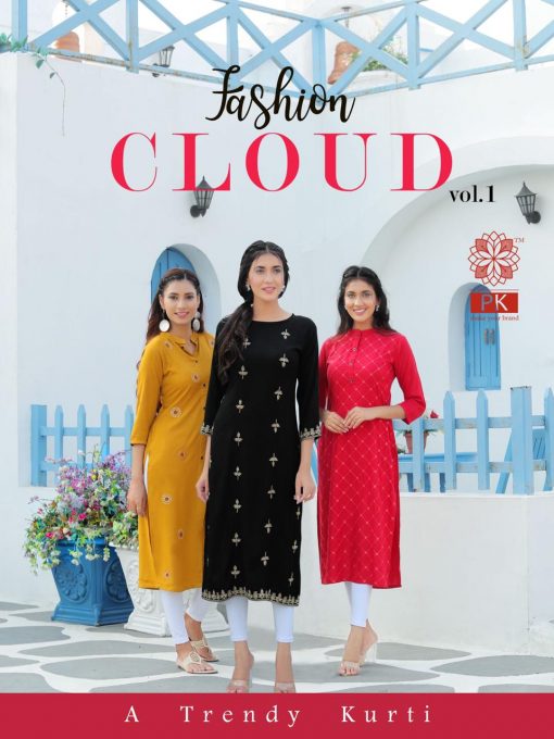 Pk Fashion Cloud Vol 1 Kurti Wholesale Catalog 6 Pcs 1 510x680 - Pk Fashion Cloud Vol 1 Kurti Wholesale Catalog 6 Pcs