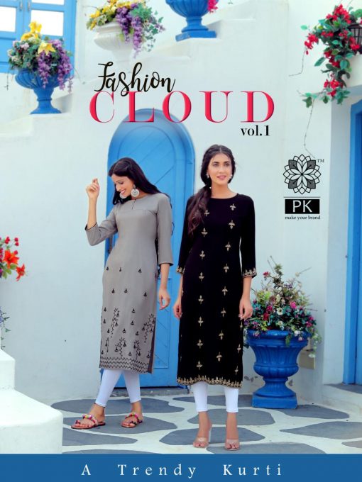 Pk Fashion Cloud Vol 1 Kurti Wholesale Catalog 6 Pcs 5 510x680 - Pk Fashion Cloud Vol 1 Kurti Wholesale Catalog 6 Pcs