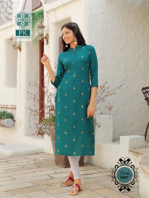 Pk Fashion Cloud Vol 1 Kurti Wholesale Catalog 6 Pcs 7 510x680 - Pk Fashion Cloud Vol 1 Kurti Wholesale Catalog 6 Pcs