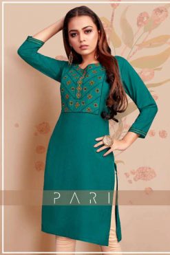 Psyna Pari Vol 7 Kurti Wholesale Catalog 10 Pcs