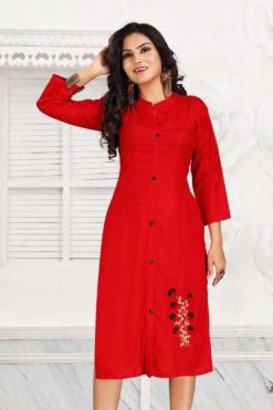 Purvi Vol 4 Kurti Wholesale Catalog 7 Pcs