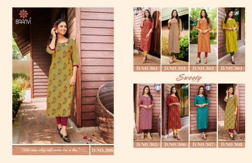 R Studio Sweety Vol 3 by Baanvi Kurti Wholesale Catalog 8 Pcs 5 510x330 - R Studio Sweety Vol 3 by Baanvi Kurti Wholesale Catalog 8 Pcs