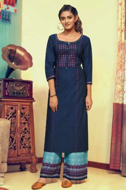 Rangoon Pick Up Kurti with Palazzo by Kessi Wholesale Catalog 8 Pcs