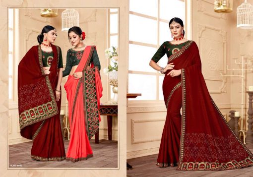 Ranjna Raisin Saree Sari Wholesale Catalog 8 Pcs 5 510x357 - Ranjna Raisin Saree Sari Wholesale Catalog 8 Pcs