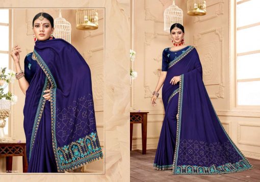 Ranjna Raisin Saree Sari Wholesale Catalog 8 Pcs 6 510x357 - Ranjna Raisin Saree Sari Wholesale Catalog 8 Pcs