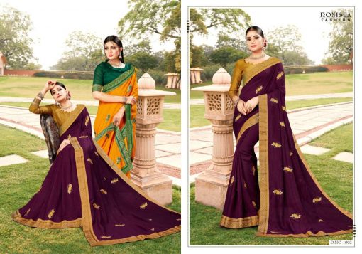 Ranjna Veronika Saree Sari Wholesale Catalog 8 Pcs 6 510x357 - Ranjna Veronika Saree Sari Wholesale Catalog 8 Pcs