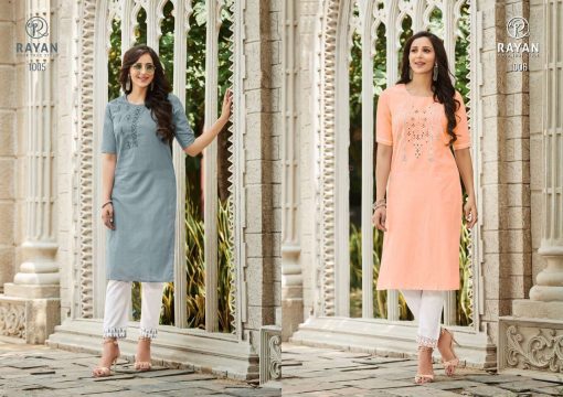 Rayan Tarasa by R Studio Kurti with Pant Wholesale Catalog 6 Pcs 3 510x360 - Rayan Tarasa by R Studio Kurti with Pant Wholesale Catalog 6 Pcs