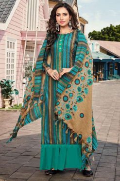 Roli Moli Minar Pashmina Salwar Suit Wholesale Catalog 8 Pcs