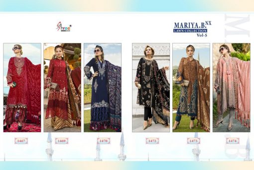 Shree Fabs Mariya B Lawn Collection Vol 5 Nx Salwar Suit Wholesale Catalog 6 Pcs 12 510x342 - Shree Fabs Mariya B Lawn Collection Vol 5 Nx Salwar Suit Wholesale Catalog 6 Pcs