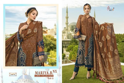 Shree Fabs Mariya B Lawn Collection Vol 5 Nx Salwar Suit Wholesale Catalog 6 Pcs 2 510x342 - Shree Fabs Mariya B Lawn Collection Vol 5 Nx Salwar Suit Wholesale Catalog 6 Pcs