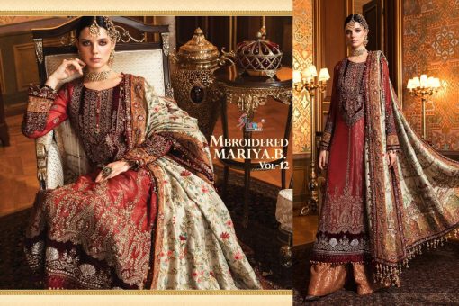 Shree Fabs Mbroidered Mariya B Vol 12 Salwar Suit Wholesale Catalog 6 Pcs 13 510x340 - Shree Fabs Mbroidered Mariya B Vol 12 Salwar Suit Wholesale Catalog 6 Pcs