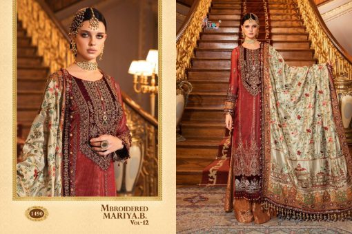 Shree Fabs Mbroidered Mariya B Vol 12 Salwar Suit Wholesale Catalog 6 Pcs 7 510x340 - Shree Fabs Mbroidered Mariya B Vol 12 Salwar Suit Wholesale Catalog 6 Pcs