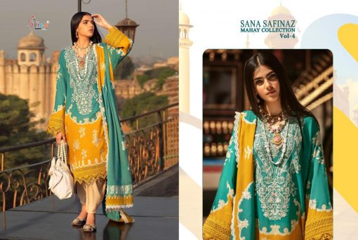 Shree Fabs Sana Safinaz Mahay Collection Vol 4 Salwar Suit Wholesale Catalog 6 Pcs 1 510x342 - Shree Fabs Sana Safinaz Mahay Collection Vol 4 Salwar Suit Wholesale Catalog 6 Pcs