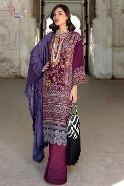 Shree Fabs Sana Safinaz Mahay Collection Vol 4 Salwar Suit Wholesale Catalog 6 Pcs