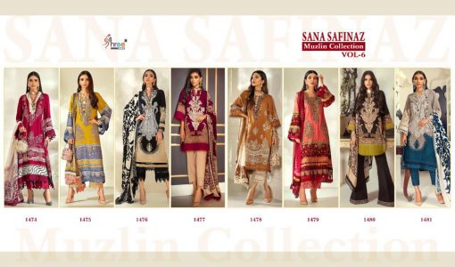 Shree Fabs Sana Safinaz Muzlin Collection Vol 6 Salwar Suit Wholesale Catalog 8 Pcs 15 510x300 - Shree Fabs Sana Safinaz Muzlin Collection Vol 6 Salwar Suit Wholesale Catalog 8 Pcs