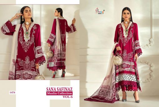Shree Fabs Sana Safinaz Muzlin Collection Vol 6 Salwar Suit Wholesale Catalog 8 Pcs 3 510x342 - Shree Fabs Sana Safinaz Muzlin Collection Vol 6 Salwar Suit Wholesale Catalog 8 Pcs