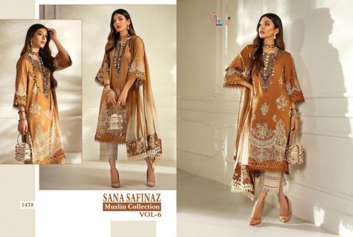 Shree Fabs Sana Safinaz Muzlin Collection Vol 6 Salwar Suit Wholesale Catalog 8 Pcs 5 510x342 - Shree Fabs Sana Safinaz Muzlin Collection Vol 6 Salwar Suit Wholesale Catalog 8 Pcs