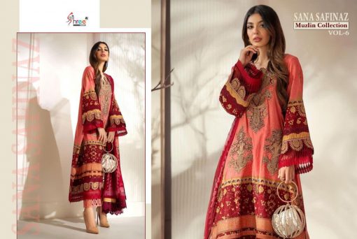 Shree Fabs Sana Safinaz Muzlin Collection Vol 6 Salwar Suit Wholesale Catalog 8 Pcs 7 510x342 - Shree Fabs Sana Safinaz Muzlin Collection Vol 6 Salwar Suit Wholesale Catalog 8 Pcs