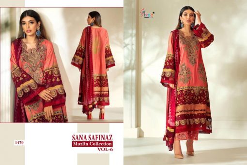 Shree Fabs Sana Safinaz Muzlin Collection Vol 6 Salwar Suit Wholesale Catalog 8 Pcs 8 510x342 - Shree Fabs Sana Safinaz Muzlin Collection Vol 6 Salwar Suit Wholesale Catalog 8 Pcs