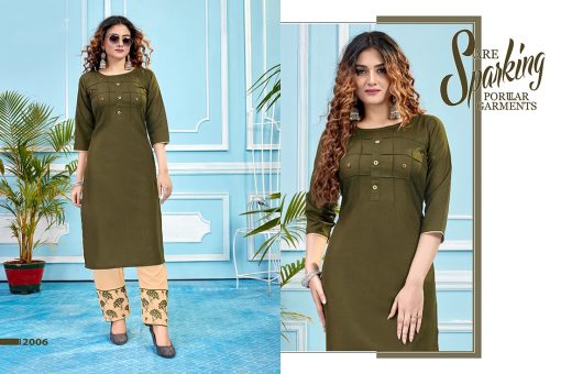 Tejaswee Livas Vol 2 Kurti with Pant Wholesale Catalog 6 Pcs 6 510x340 - Tejaswee Livas Vol 2 Kurti with Pant Wholesale Catalog 6 Pcs