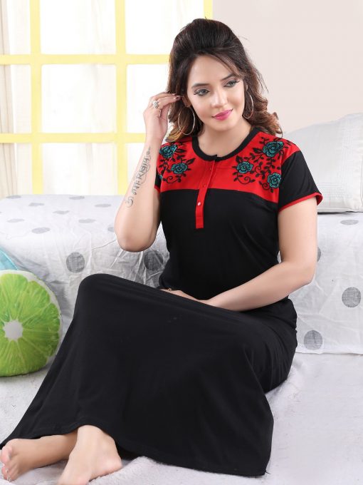 Vassu Vol 1 Nighty Wholesale Catalog 6 Pcs 5 510x680 - Vassu Vol 1 Nighty Wholesale Catalog 6 Pcs