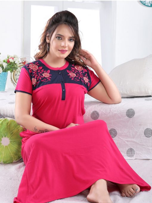 Vassu Vol 2 Nighty Wholesale Catalog 6 Pcs 4 510x680 - Vassu Vol 2 Nighty Wholesale Catalog 6 Pcs