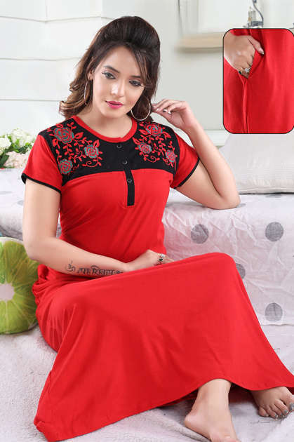 Buy Ladies Cotton Night Suits Wholesale Online at low price