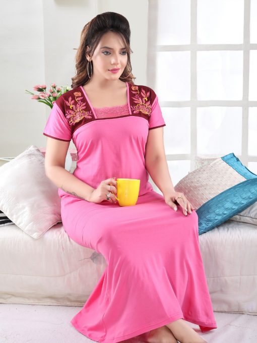 Vassu Vol 4 Nighty Wholesale Catalog 6 Pcs 6 510x680 - Vassu Vol 4 Nighty Wholesale Catalog 6 Pcs