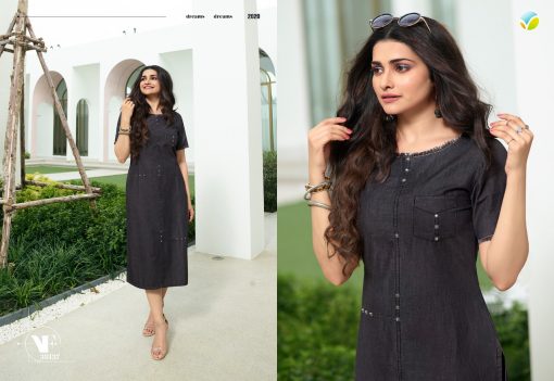 Vinay Tumbaa Denim Kurti Wholesale Catalog 8 Pcs 1 510x351 - Vinay Tumbaa Denim Kurti Wholesale Catalog 8 Pcs