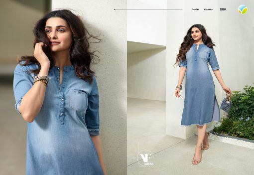 Vinay Tumbaa Denim Kurti Wholesale Catalog 8 Pcs 12 510x351 - Vinay Tumbaa Denim Kurti Wholesale Catalog 8 Pcs