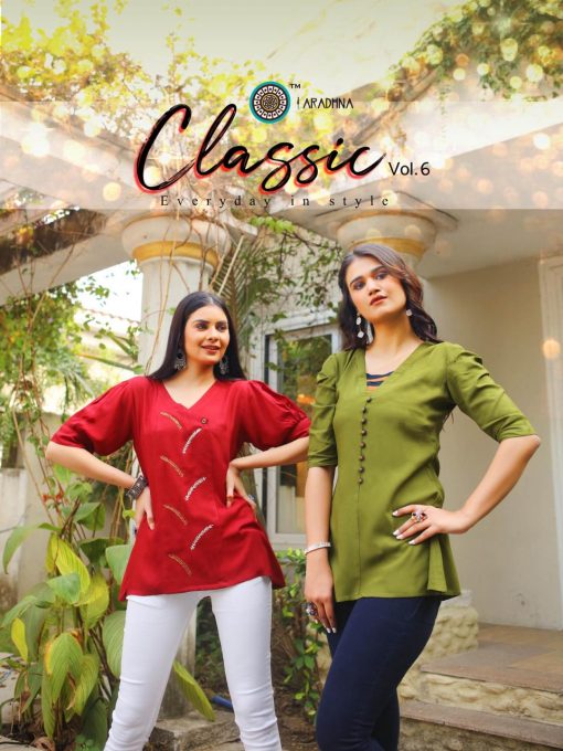 Aradhna Classic Vol 6 Tops Wholesale Catalog 10 Pcs 1 510x680 - Aradhna Classic Vol 6 Tops Wholesale Catalog 10 Pcs