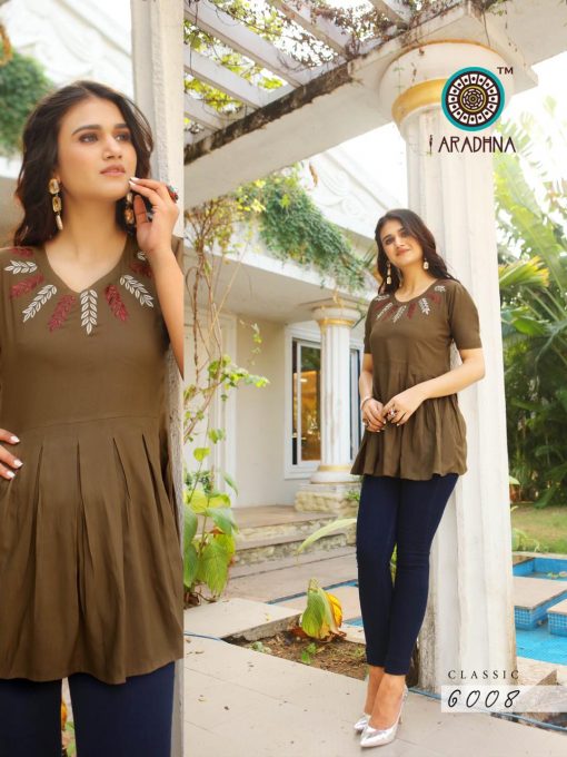 Aradhna Classic Vol 6 Tops Wholesale Catalog 10 Pcs 13 510x680 - Aradhna Classic Vol 6 Tops Wholesale Catalog 10 Pcs