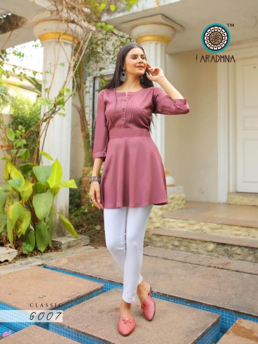 Aradhna Classic Vol 6 Tops Wholesale Catalog 10 Pcs 15 510x680 - Aradhna Classic Vol 6 Tops Wholesale Catalog 10 Pcs