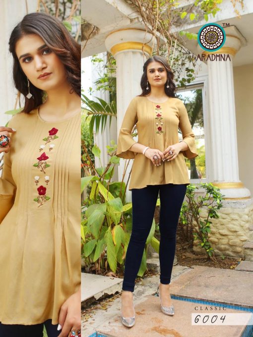 Aradhna Classic Vol 6 Tops Wholesale Catalog 10 Pcs 9 510x680 - Aradhna Classic Vol 6 Tops Wholesale Catalog 10 Pcs